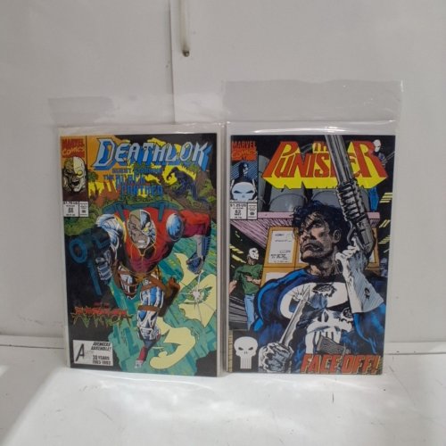 4 ASSTD MARVEL COMIC BOOKS - DEATH'S HEAD II #2, DARKHOLD #4, PUNISHER #63, DEATHLOK #22 - VARIOUS AUTHORS image 3
