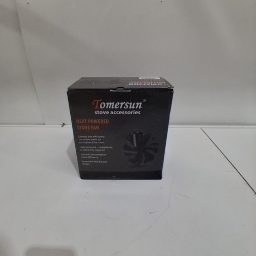 TOMERSUN STOVE ACCESSORIES 4 BLADE HEAT POWERED STOVE/FIREPLACE FAN FOR WARM AIR CIRCULATION image 2