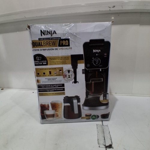 NINJA DUALBREW PRO HOT & ICED COFFEE DRIP COFFEE MAKER - 12 CUP CAPACITY - BLACK (MODEL: CFP301C) image 8