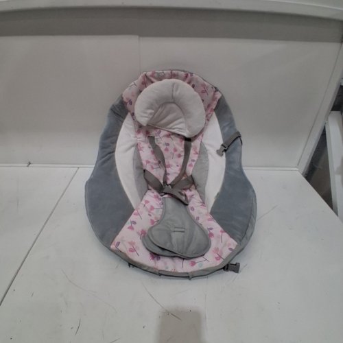 INGENUITY SIMPLECOMFORT LIGHTWEIGHT 6-SPEED MULTI-DIRECTION BABY SWING - PINK CASSIDY (MODEL: 11624) image 4