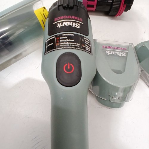 SHARK STAINFORCE CORDLESS HANDHELD CARPET/UPHOLSTERY STAIN CLEANER - (MODEL: HX101C) image 2