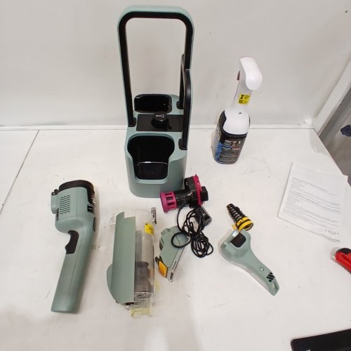 SHARK STAINFORCE CORDLESS HANDHELD CARPET/UPHOLSTERY STAIN CLEANER - (MODEL: HX101C) image 3