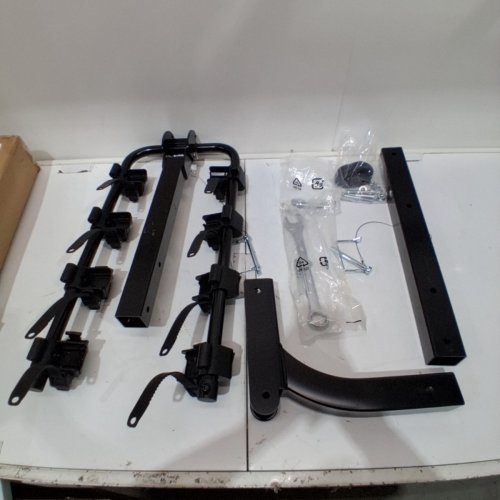 AMAZON BASICS 4 BIKE RACK WITH HITCH FOR CAR - 2" HITCH - 132LBS CAPACITY - BLACK (MODEL: ‎DS04-BR60-04) image 2