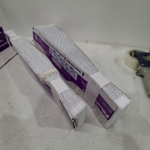 2PK FILTRETE MPR 1550 REFILLABLE AIR FILTER - 2 AIR FILTERS - 16" X 25" X 4" image 3