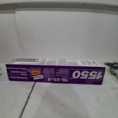 2PK FILTRETE MPR 1550 REFILLABLE AIR FILTER - 2 AIR FILTERS - 16" X 25" X 4" image 4