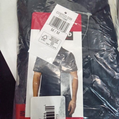 MEN'S KIRKLAND PIMA INTERLOCK POLO - MEDIUM - NAVY (STYLE: 7771540) image 2
