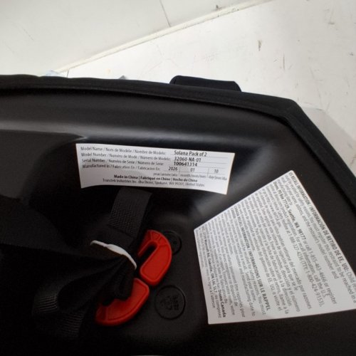 DIONO SOLANA NO LATCH BACKLESS BOOSTER CAR SEATS WITH CUPHOLDERS AND REMOVABLE WASHABLE COVERS - FOR KIDS 40-120LBS - CHARCOAL BLACK - (MODEL: 32060-NA-01) image 2