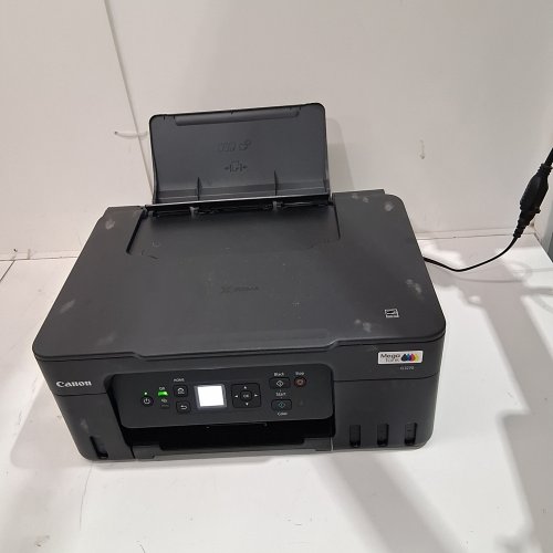 CANON PIXMA WIRELESS ALL-IN-ONE MEGA TANK COLOUR PHOTO PRINTER WITH SCANNER & COPIER - BLACK (MODEL: G3270 K10555) image 2