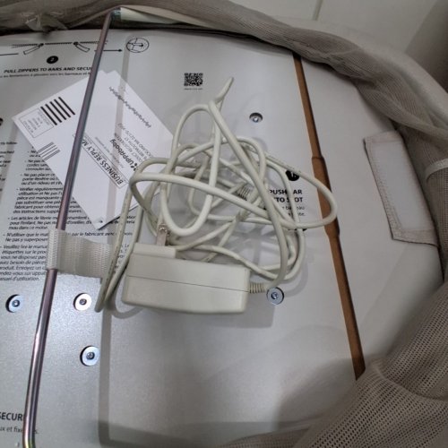 UPPABABY SOMA ADJUSTABLE MOTIONSYNC SMART BASSINET - 33.8" X 23.5" X 32.5"-37" - SAND MÉLANGE (MODEL: 2101-ROS-CA-CHR) image 6