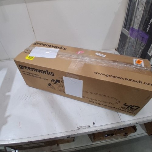 GREENWORKS PRO CORDLESS CHAINSAW - TOOL ONLY -40V -14" - (MODEL: 2000600) image 4