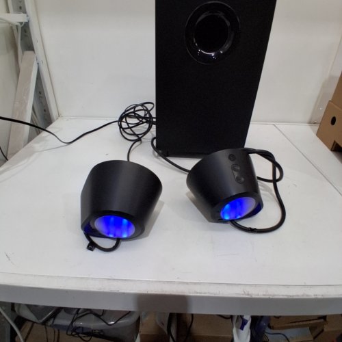 LOGITECH G560 PC GAMING SPEAKER SYSTEM WITH 7.1 DTS:X ULTRA SURROUND SOUND, GAME BASED LIGHTSYNC RGB, BLUETOOTH - BLACK - (MODEL: 980-001300) image 4