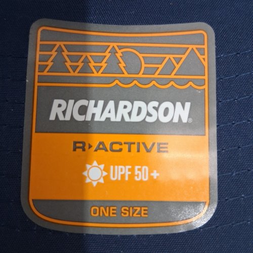 UNISEX RICHARDSON OMNI EMBROIDERED ROPE BASEBALL CAP - UPF50+ - ONE SIZE fits most - NAVY WHITE image 4