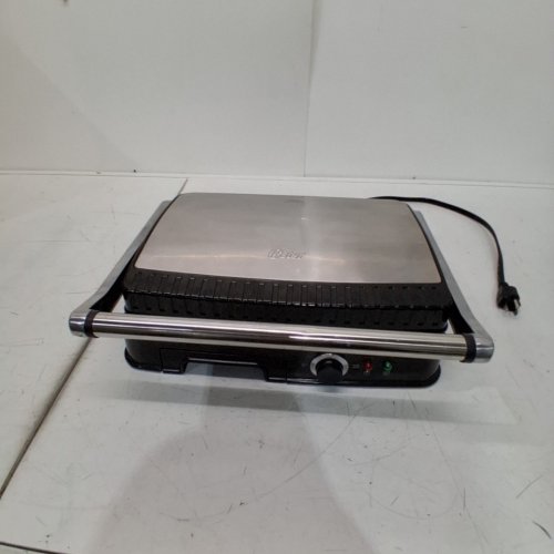 OSTER DURACERAMIC PANINI MAKER & GRILL - 120V - SILVER/WHITE (MODEL: CKSTPM6001-WT-033) image 4