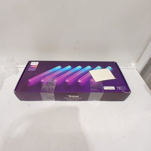 GOVEE GLIDE RGBIC SMART WALL LIGHTS WITH 6 BARS AND 1 CORNER PIECE AND APP CONTROLS - COMPATIBLE WITH GOOGLE ASSISTANT AND ALEXA image 4