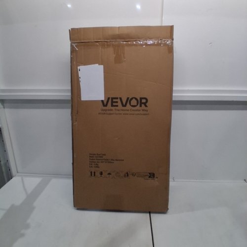 VEVOR FOLDING HAND TRUCK DOLLY - 305LBS CAPACITY - ORANGE / GREY (MODEL: GZS100AT) image 3
