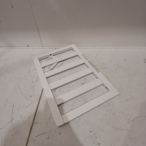 STORKCRAFT UNIVERSAL TODDLER SLAT SAFETY RAIL FOR TURNING SELECT STORKCRAFT/GRACO CRIBS - 18.5" X 12.28" - WHITE (MODEL: 01350-301-TS) image 2