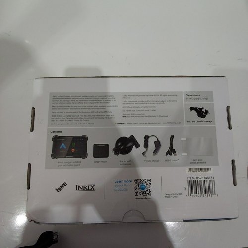 RAND MCNALLY RAND TABLET 8 GPS DESIGNED NAVIGATION TABLET FOR TRUCKERS - 8" - BLACK (MODEL: 0528348183) image 5