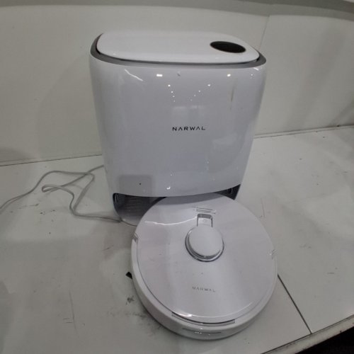 NARWAL FREO X ULTRA ROBOT VACUUM AND MOP COMBO, AUTO MOP WASHING, SELF-EMPTYING ALL-IN-ONE DIRTSENSE BASE STATION - 8200PA - WHITE (MODEL: YJCC015) image 6