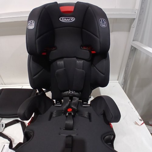 GRACO TRANZITIONS 3-IN-1 HARNESS BOOSTER SEAT - 22-100LBS - PROOF BLACK (MODEL: 2035724) image 5