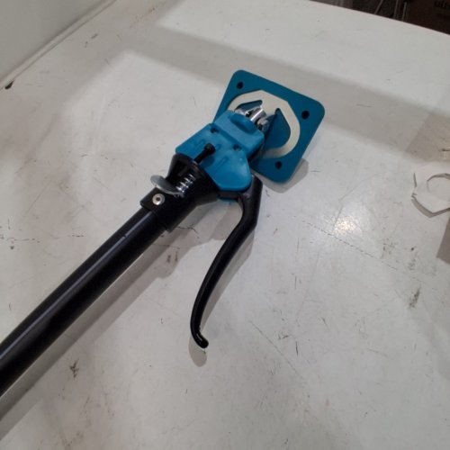 MAXENIKIT ADJUSTABLE SUPPORT POLE TOOL / CABINET JACK - 49.2" - 114.2" - 200LBS MAX - BLUE image 3