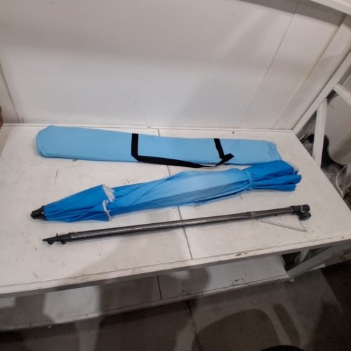 UIRWAY BEACH UMBRELLA - 7.5FT - LIGHT BLUE GRADIANT image 4