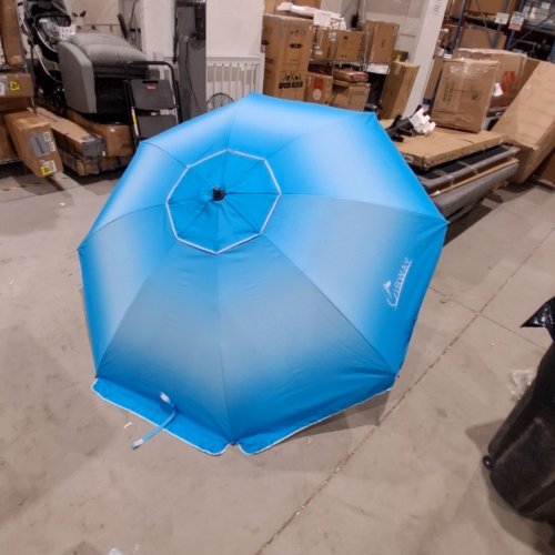 UIRWAY BEACH UMBRELLA - 7.5FT - LIGHT BLUE GRADIANT image 6