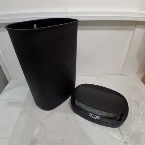 BESTOFFICE KITCHEN TRASH CAN WITH TOUCH FREE LID - 13GAL - BLACK (MODEL: TC-2461R-BLACK) image 4