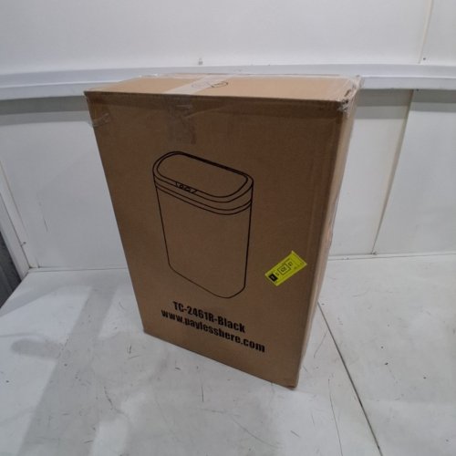 BESTOFFICE KITCHEN TRASH CAN WITH TOUCH FREE LID - 13GAL - BLACK (MODEL: TC-2461R-BLACK) image 5