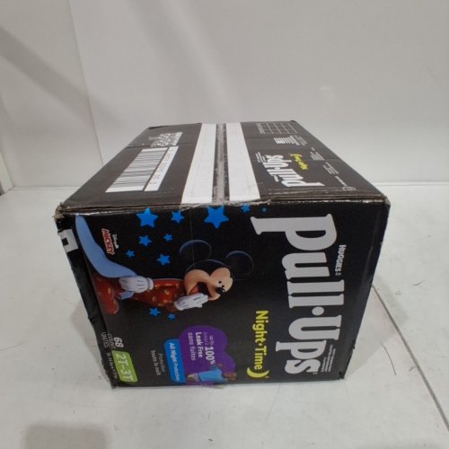 68PK BOYS HUGGIES NIGHTIME PULL UPS TRAINING DIAPERS - 2T-3T / 16-34LBS - MICKEY MOUSE image 4