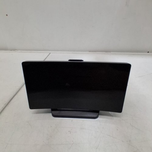 DIGITAL CLOCK WITH MODERN CURVED DESIGN AND LED NUMBERS - BLACK (MODEL TCA-245) image 3
