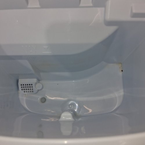 EUHOMY COUNTERTOP ICE MAKER MACHINE WITH HANDLE, BASKET AND SCOOP - MAKES 26LB/DAY - BLACK (MODEL: IM001-BBL-CAEH) image 4