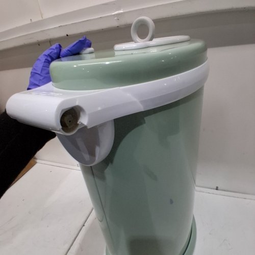 UBBI DIAPER PAIL - 20"- SAGE -(MODEL:10033) image 4