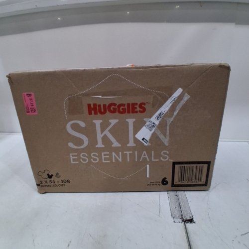 54PK HUGGIES SKIN ESSENTIALS DIAPERS - SIZE 6 image 3