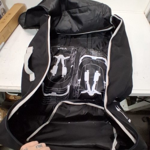 REMEIT TRAVEL STROLLER BAG COMPATIBLE WITH UPPABABY VISTA V1/V2/V3 & CRUZ V1/V2/V3 - BLACK image 5