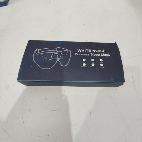 ZHENYEMEI WIRELESS WHITE NOISE SLEEP MASK - OSFM - BLACK image 4
