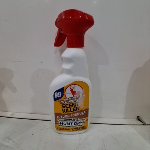 WILDLIFE RESEARCH SUPER CHARGED SCENT KILLER - AUTUMN FORMULA - 354ML image 2
