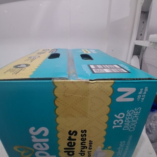 136PK PAMPERS SWADDLERS DIAPERS - NEWBORN SIZE image 3
