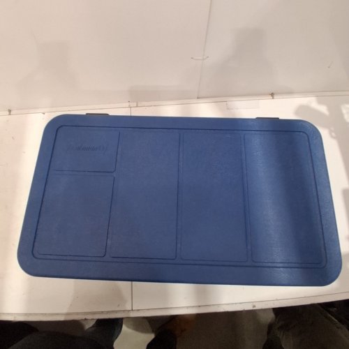 COLEMAN CHILLER SERIES TEMPLOCK INSULATED PORTABLE COOLER WITH HANDLES - 48QT - NAVY (MODEL: 2226955) image 4