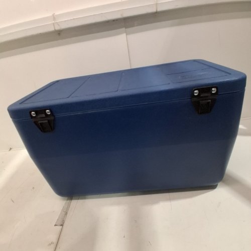 COLEMAN CHILLER SERIES TEMPLOCK INSULATED PORTABLE COOLER WITH HANDLES - 48QT - NAVY (MODEL: 2226955) image 6