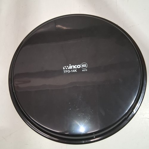 WINCO WINWARE, NON-SLIP FIBERGLASS SERVICE TRAY - 14" - BLACK image 3