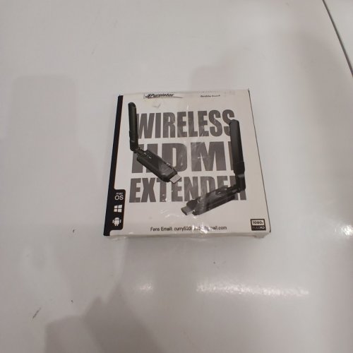 2PC WIRELESS HDMI EXTENDER - 1920 X 1080@60HZ, 5GHZ, 5 V - BLACK (MODEL: W3103) image 3