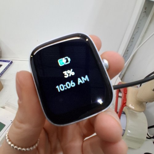 VERYFIT HD BLUETOOTH SMART WATCH WITH HEALTH MONITORING AND FITNESS TRACKING - 1.83" - BLUE/SILVER (MODEL: IDW29) image 2