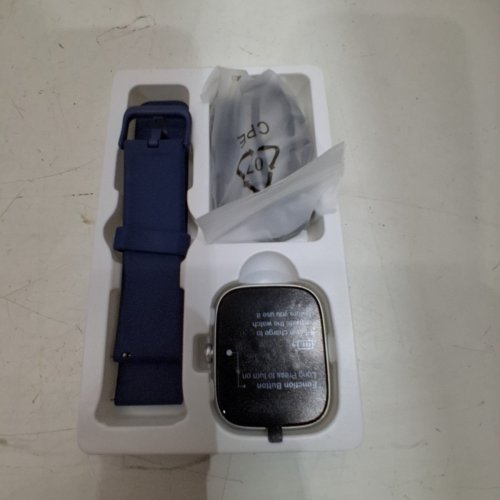 VERYFIT HD BLUETOOTH SMART WATCH WITH HEALTH MONITORING AND FITNESS TRACKING - 1.83" - BLUE/SILVER (MODEL: IDW29) image 3