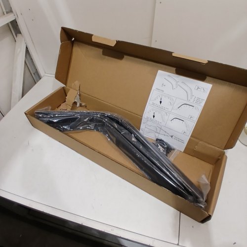 4PC FENDER FLARES FOR SELECT JEEP MODELS 2021-2025 (NOT FIT FOR 4XE) - BLACK image 3