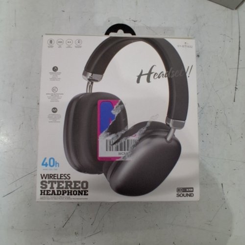 WIRELESS STEREO HEADPHONES - 40H - BLACK (MODEL: SY-BT1632) image 5