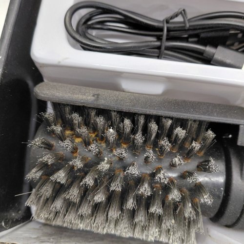 MISTCADO CORDLESS ELECTRIC GRILL CLEANING BRUSH - USB-C RECHARGEABLE - BLACK (MODEL: LZ-8057) image 5