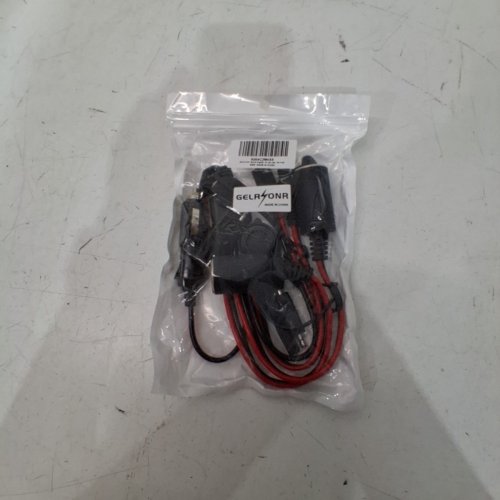 4-IN-1 GELRHONR CIGARETTE LIGHTER EXTENSION CABLE - 12V - RED/BLACK image 2