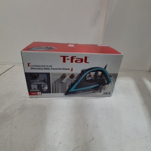 T-FAL ULTRAGLIDE PLUS ENHANCED STEAM IRON WITH CALCIUM COLLECTOR - BLACK/TEAL (MODEL: 1980969/FV5871Q0) image 3