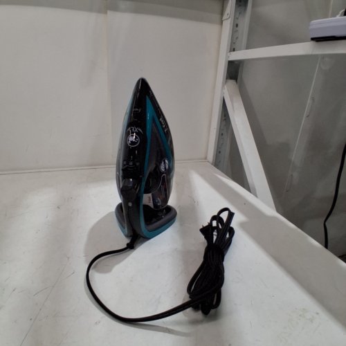 T-FAL ULTRAGLIDE PLUS ENHANCED STEAM IRON WITH CALCIUM COLLECTOR - BLACK/TEAL (MODEL: 1980969/FV5871Q0) image 4