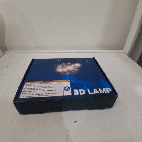 HAMSTER 3D LED LAMP WITH REMOTE - 7" - MULTICOLOR image 3